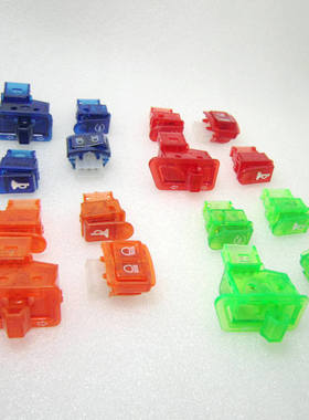 DIO18 28 ZX34 35 38期 喇叭电启动大灯远近转向四大五大开关按钮