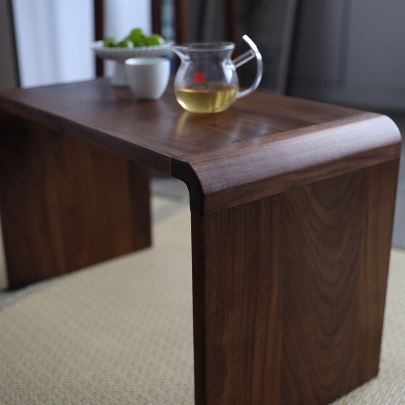 墨兰工坊日式飘窗小桌子榻榻米小茶几窗台炕几小矮桌家用实木炕桌