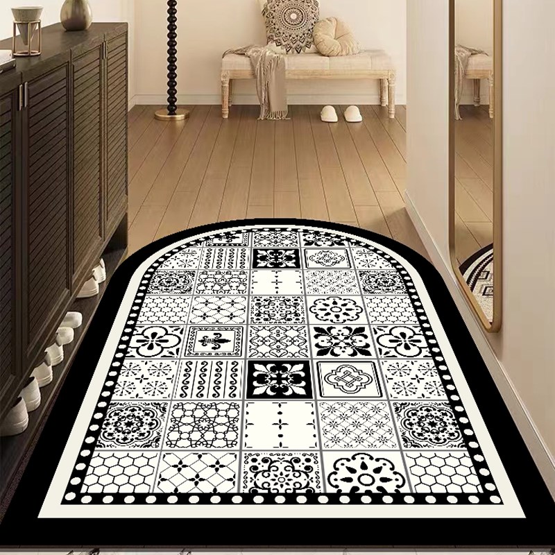美式硅藻泥入户门地垫防滑不移位耐磨耐脏进门地毯脚垫门垫