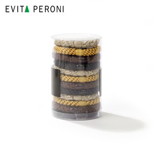 丹麦Evita Peroni/依慧达新款弹力皮筋发绳头饰扎头发黑色女发圈