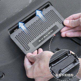 适用于丰田八代凯美瑞亚洲龙防虫网装饰盖发动机引擎进气口保护罩