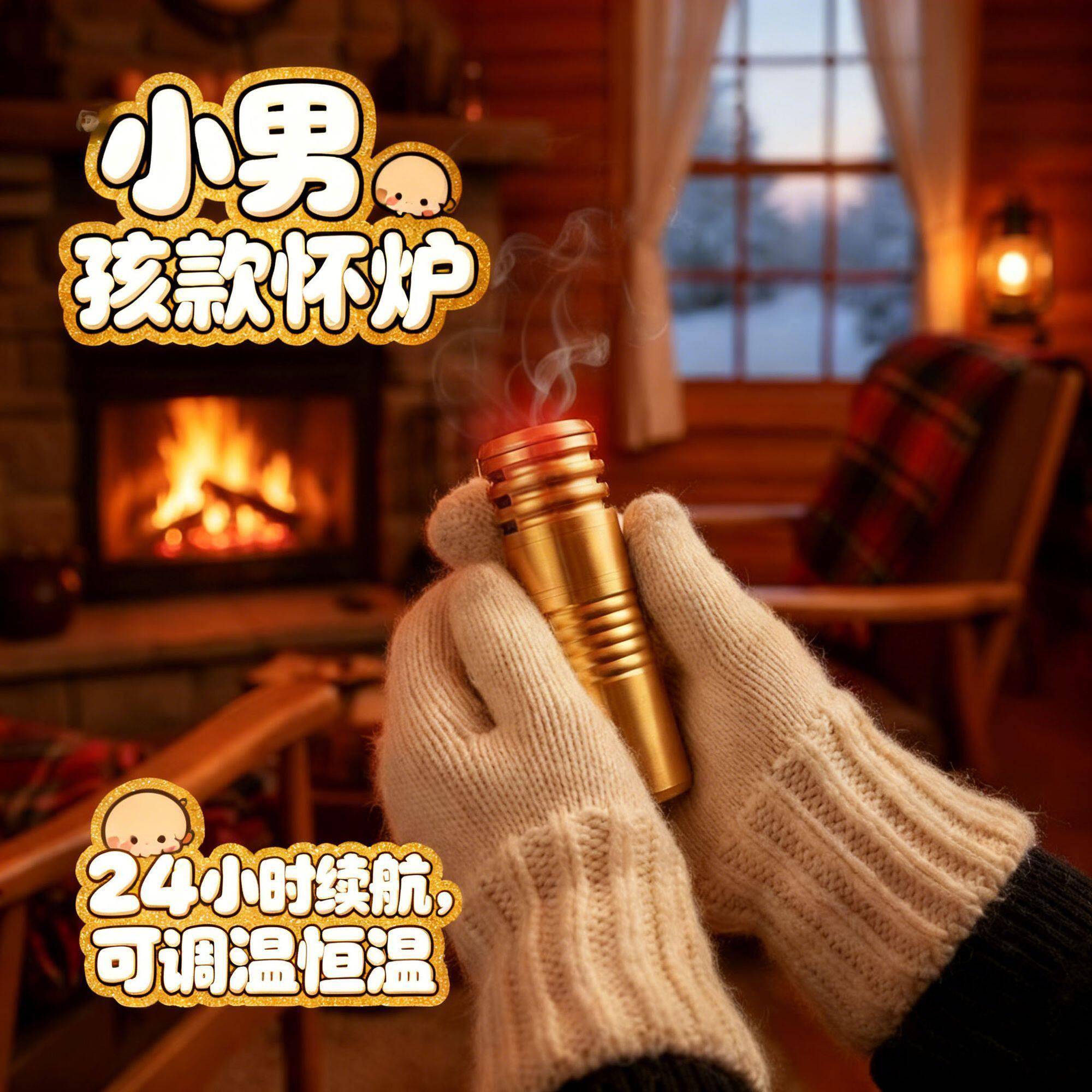纯黄铜暖手炉暖手宝随身携带网红冬季取暖神器