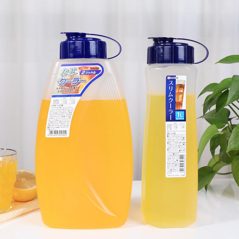 日本进口NAKAYA冷水壶塑料家用耐高温凉开水大容量耐热冰箱凉水壶