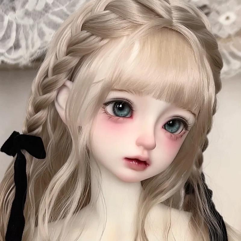 bjd娃娃sd娃4分女娃lust 葱bjd小葱气质正版素体关节人偶娃娃化妆