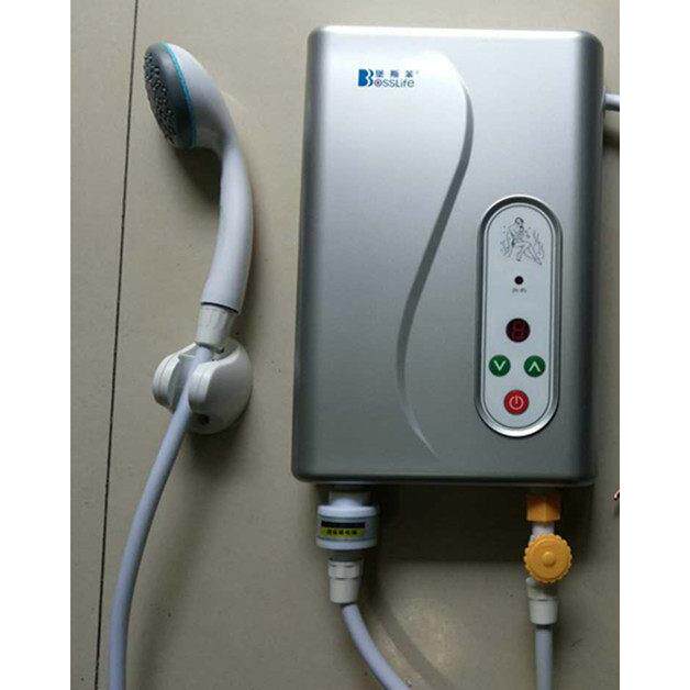 堡斯莱A581瞬热式小型家用电热水器过水速热恒温发廊租房洗澡淋浴