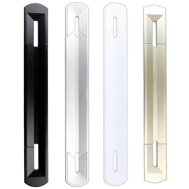 新款办公桌双人位老板桌长条穿线装饰孔盖550长条线槽带笔槽线盒