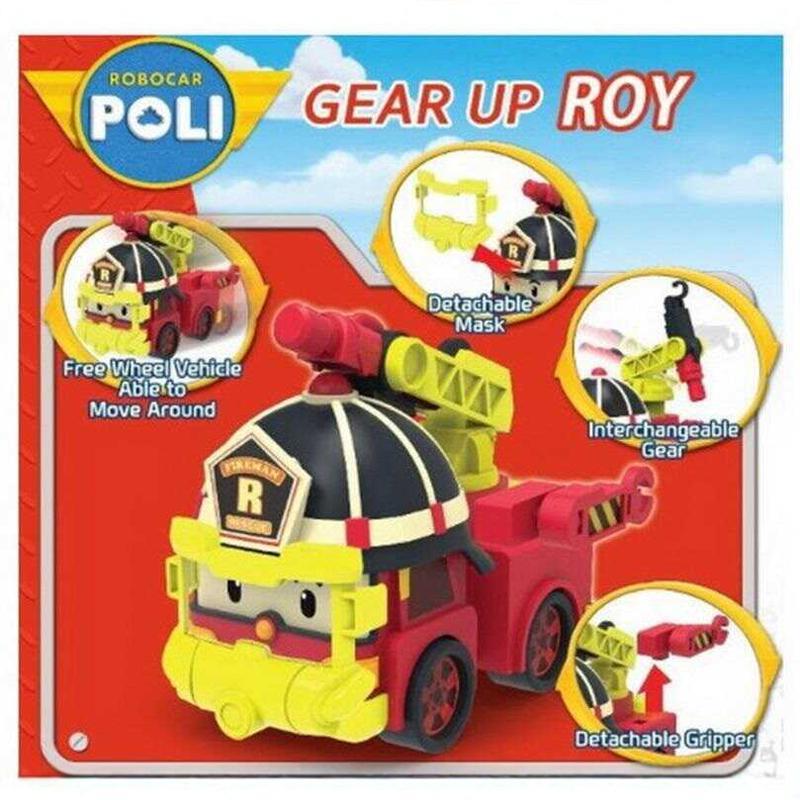 POLI珀利警长玩具套装儿童警车男女孩宝宝小汽车消防车飞机救护车