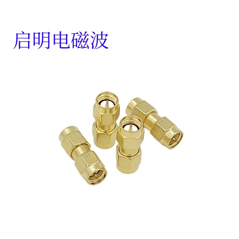 信翊蓝色SMA-JJ转接头 ALLSTRONG品牌SMA公转公接头 电子元件SMA