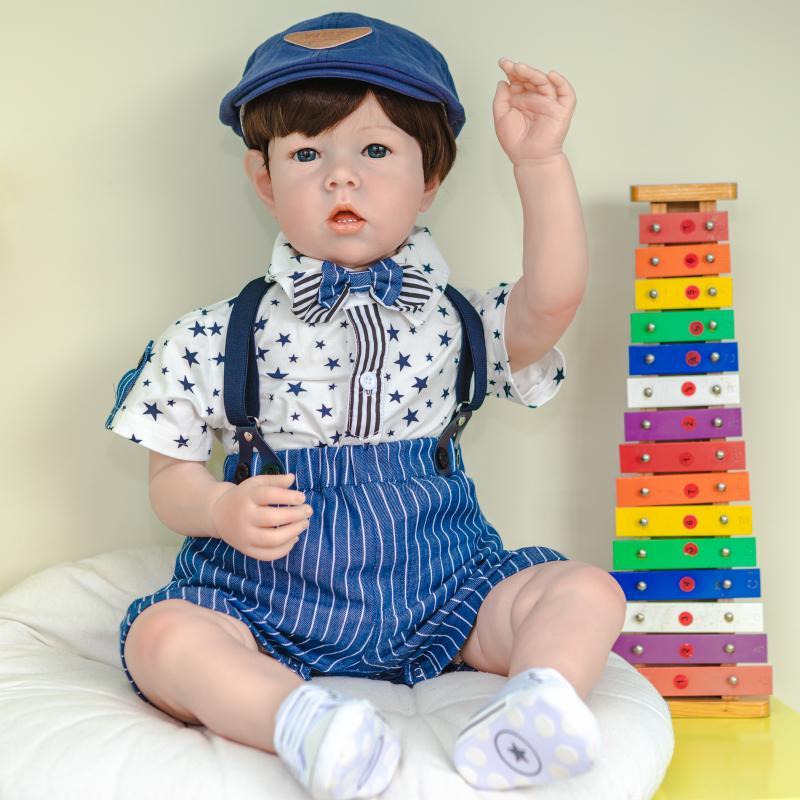 70厘米男童宝宝 Liam真人比例周岁娃娃 童装模特高档礼物收藏爱好