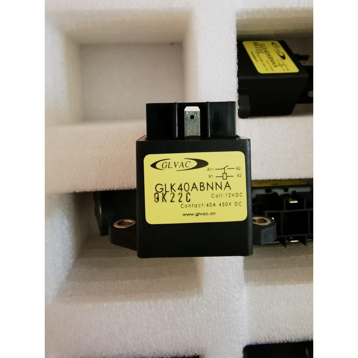 GLAC国力四角继电器GLK40ABNNA 12V线圈450VDC40A新能源汽车