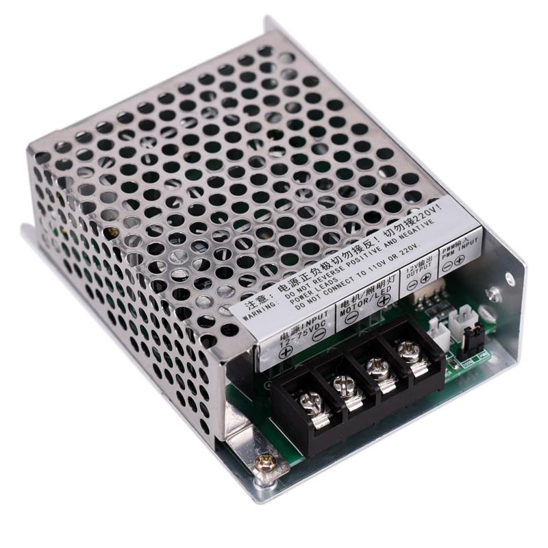 DC-DC可调大功率LED驱动电源模块无极调光电机风扇调速恒流12V30A