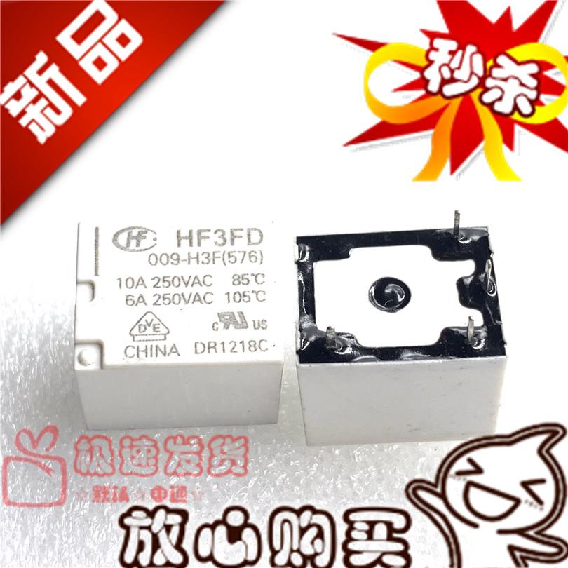 全新现货 HF3FD 009-H3F 宏发常开HF3FD-009-H3F 继电器9VDC 四脚