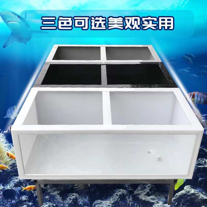 大型塑料轻体乌龟缸高清透明玻璃深水鱼缸鱼池乌龟池生态龟缸龟池