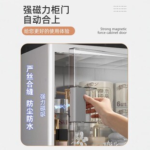 置物架家用大容量浴室收纳架子落地防水厕所洗手间储物柜 卫生间
