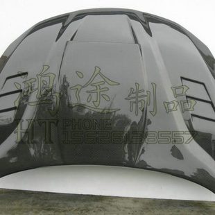 盖开孔新头车 机盖 改装 引擎骐达盖专用碳纤维改装 骐达
