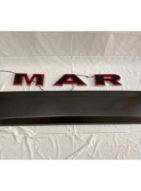 公羊RAM15002500后门板公羊RAM1500后门装饰板公羊1500中网