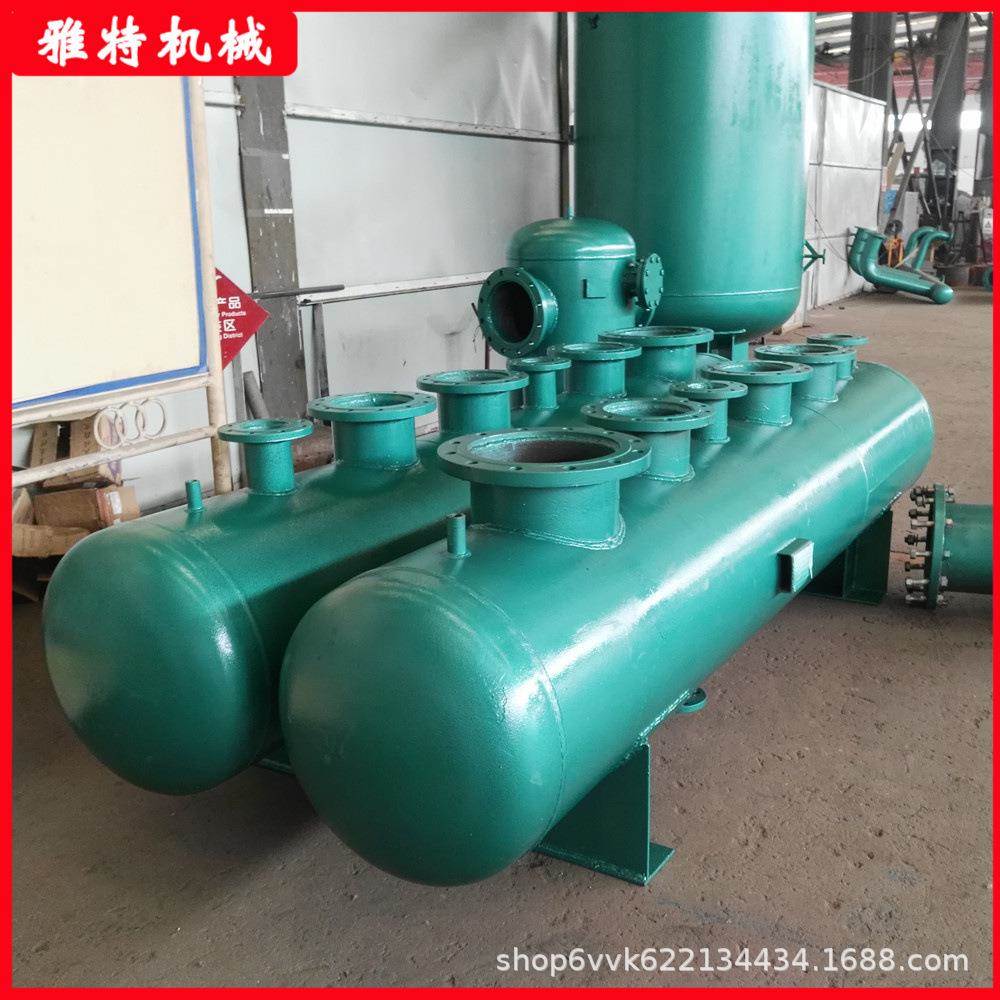 中央空调分集器水 锅炉蒸汽分气缸气包 dn50分水水器分 集器管道