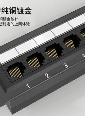 AMP安普款式超五类24口网络配线架工程镀金24口网线配线架理线架