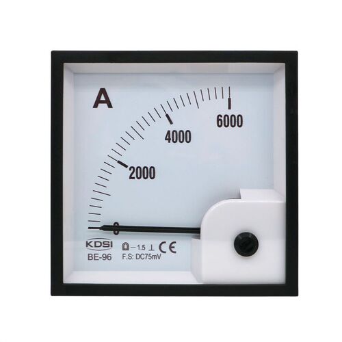 指针式直流电表BE-96 DC75mV 6000A 电流测量仪表 轨道设备用表