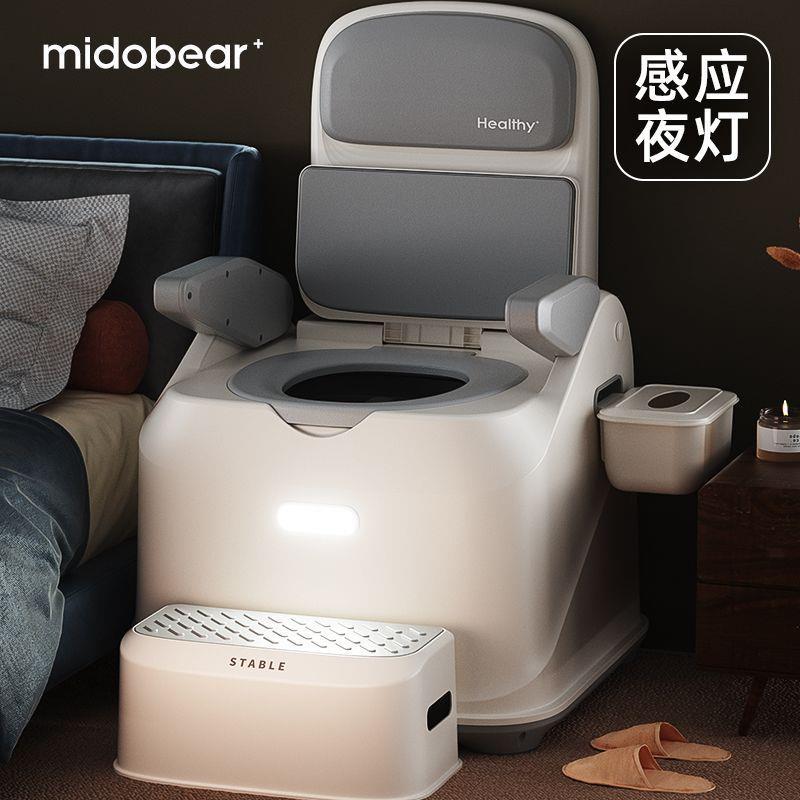 可移动马桶成人年坐便器孕防携妇家用便828QR8Ta式老人便桶大便臭