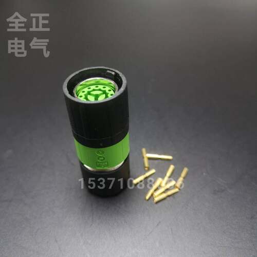 M15库卡KUKA机器人机械X41X31手臂航空示教器12针孔快速插头插座