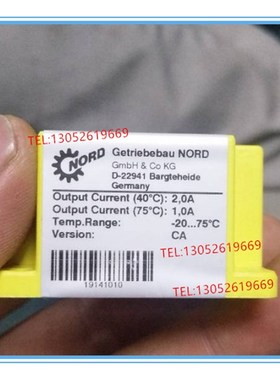 NORD 整流器 GHE40L 19141010 AC200-480V DC90-215V 原装正品