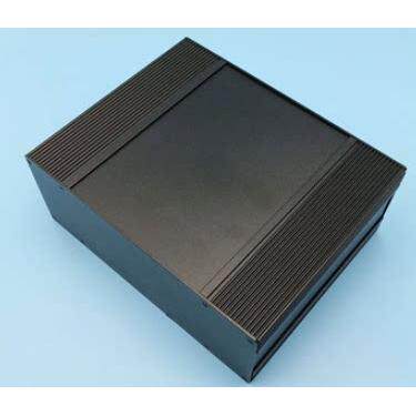 90*230*180黑色铝合金仪器仪表主机壳PCB安装盒仪表铝挤型材料内
