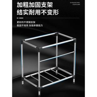 型单动生间洗漱台卫子一体简易洗手盆不锈架钢落地式 移洗AL457410