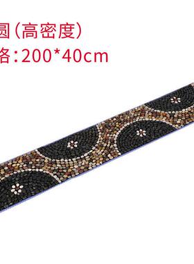 天雨然花理石鹅摩卵FER石足底按摩垫足疗脚底按摩垫足部护按器石