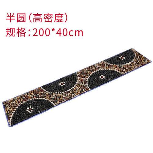 天雨然花理石鹅摩卵FER石足底按摩垫足疗脚底按摩垫足部护按器石