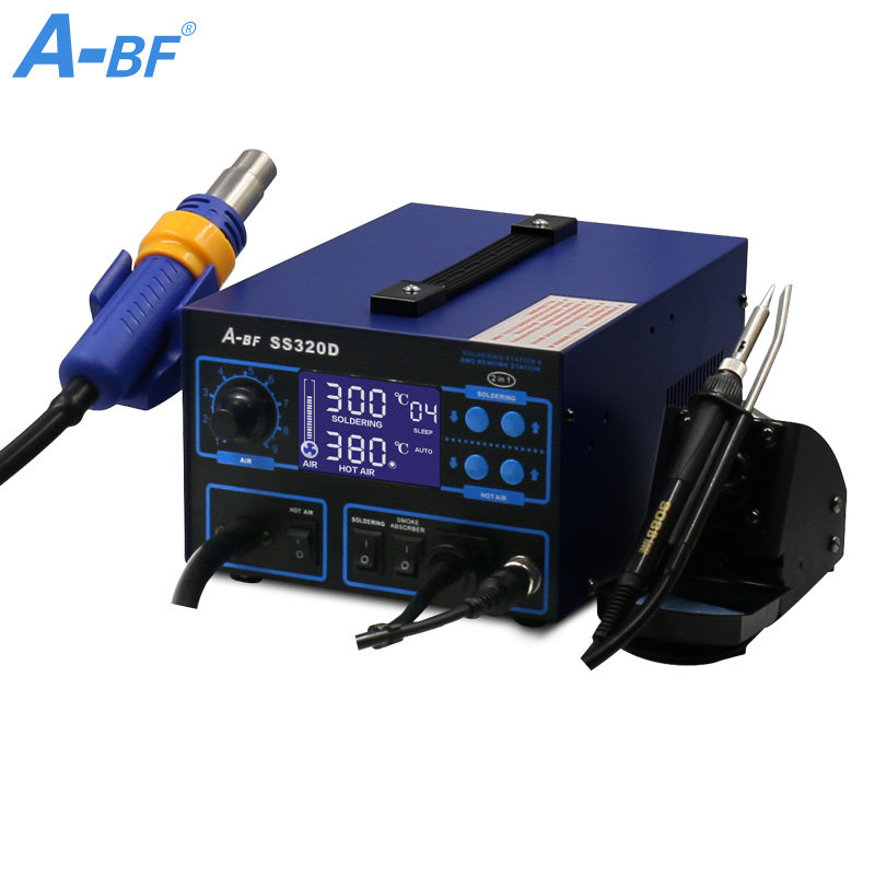 A-BF/不凡SS320D三合一热风枪 数显拆焊台电烙铁维修师傅可用