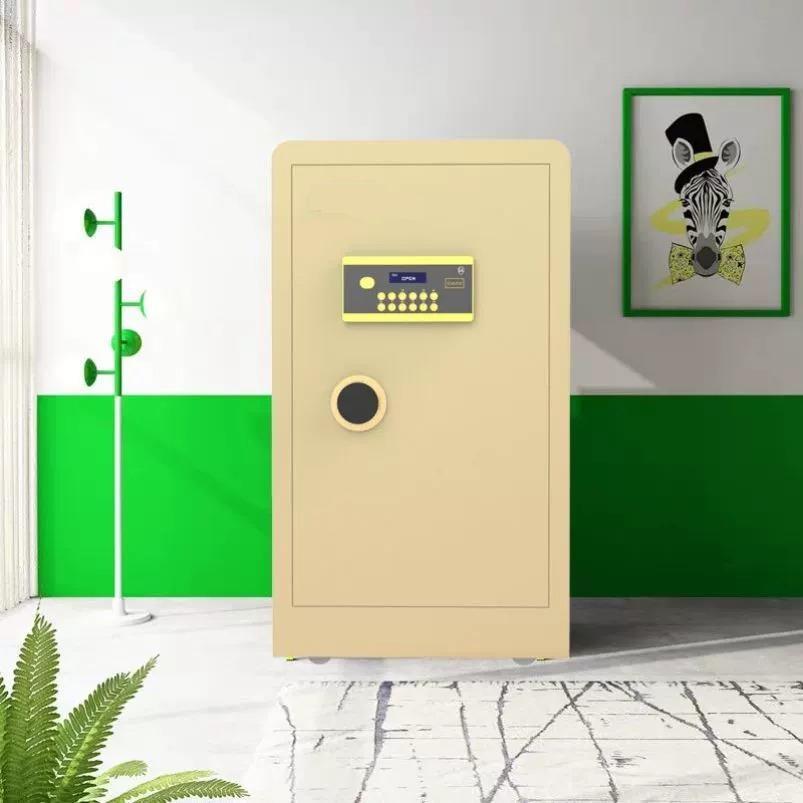 保险土豪金【柜家用小隐形型家防小盗办公用保险箱型报警迷你密码