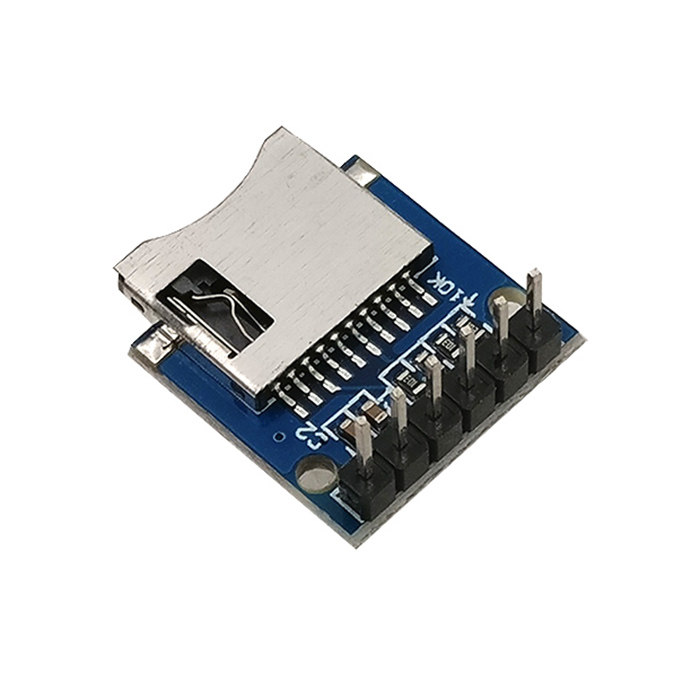 Micro SD卡模块 读写模块 单晶片TF卡 SPI接口 MINI SD卡插座