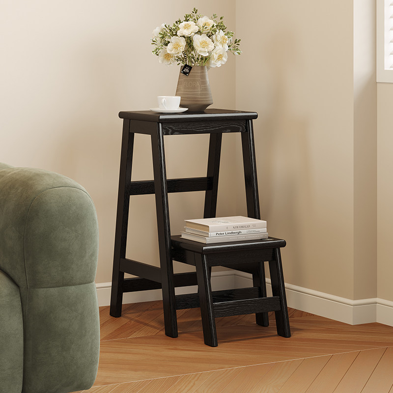 实木梯凳家用小梯子多功能创意穿鞋凳厨房客厅两用登高阶梯凳高登,住宅家具,梯凳,淘宝优惠券,粉丝福利购,淘宝优惠卷