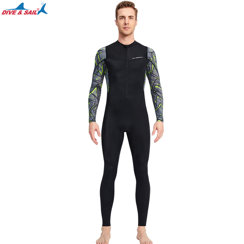 2025新款DIVE&SAIL潜水服男连体沙滩防晒水母潜水衣