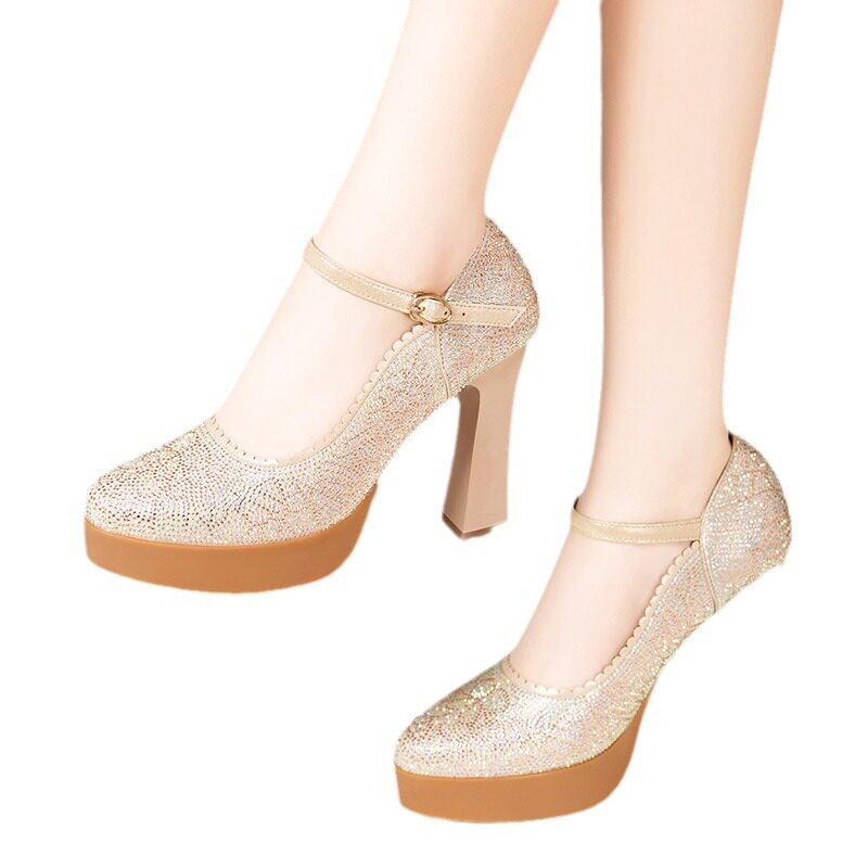 2026新款澳曼琳搭配旗袍的走秀超高跟鞋子模特不累脚软底舒适