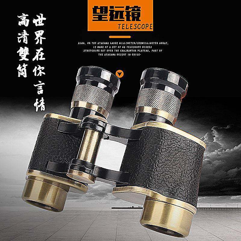 6X24青铜珍藏版微光可视坐标小巧测距望远镜便携望远镜非红外