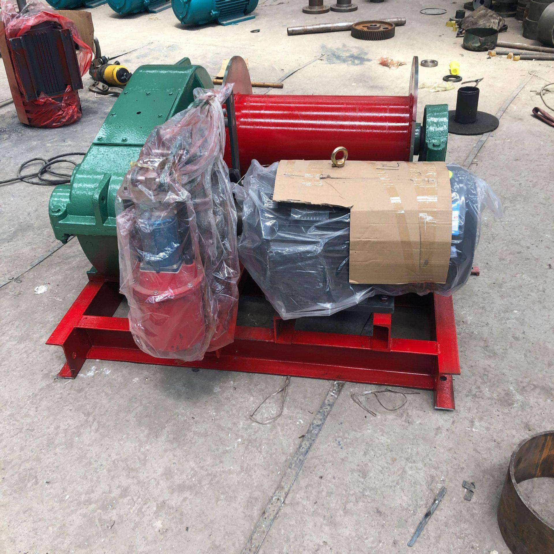 直销5吨卷扬机液压电控小型起重卷扬机电动钢丝绳卷扬机价格