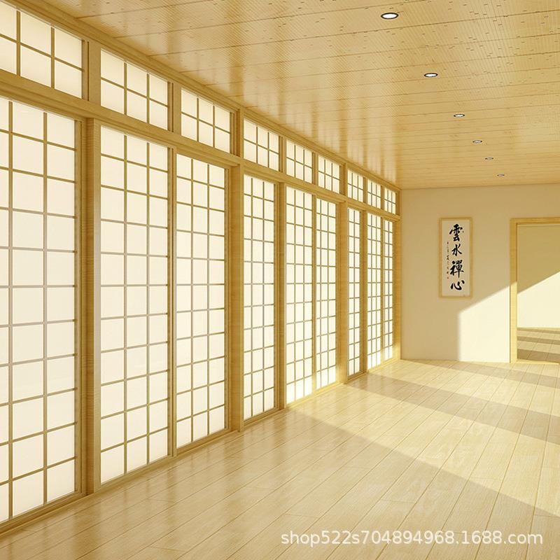 日式推拉门格子门实木隔断门和室门折叠门障子门窗榻榻米移门