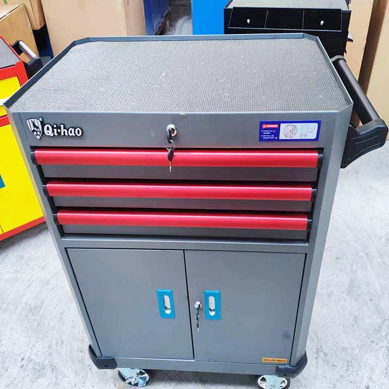 维修工具车重型工具车汽修手推车移动工具柜三层七层多功能工具柜