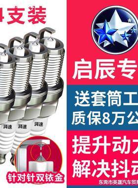 适用于启辰D60D50T60T70T90D50原厂R30R50R50XM50V火花塞