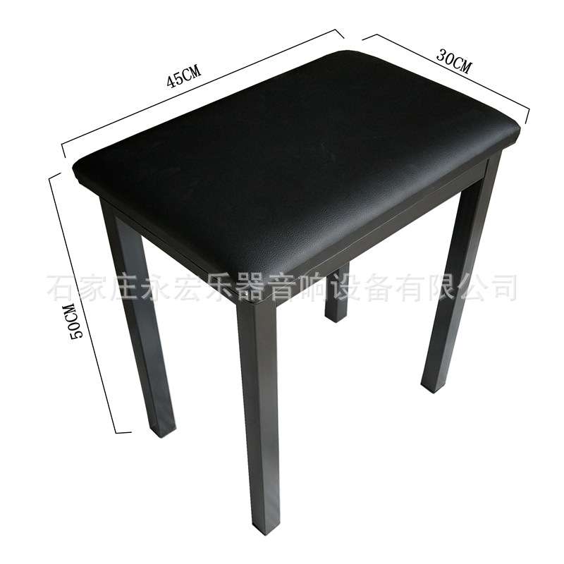 钢琴凳子 电钢琴凳 皮质可拆卸电子琴凳 钢琴琴凳 黑色皮质