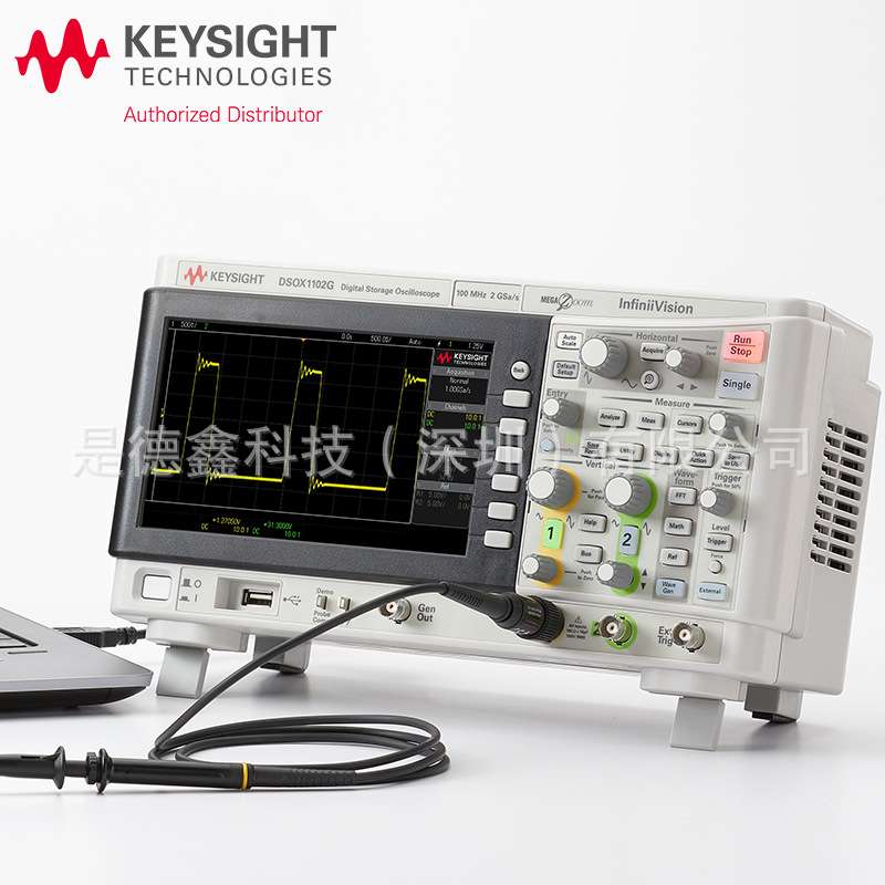 是德科技Keysight数字示波器双通道DSOX1102G A安捷伦EDUX1002A