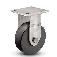 610NX08528R刹车： 焊接聚氨酯刹车P  8寸固定轮载重 3270KG脚轮