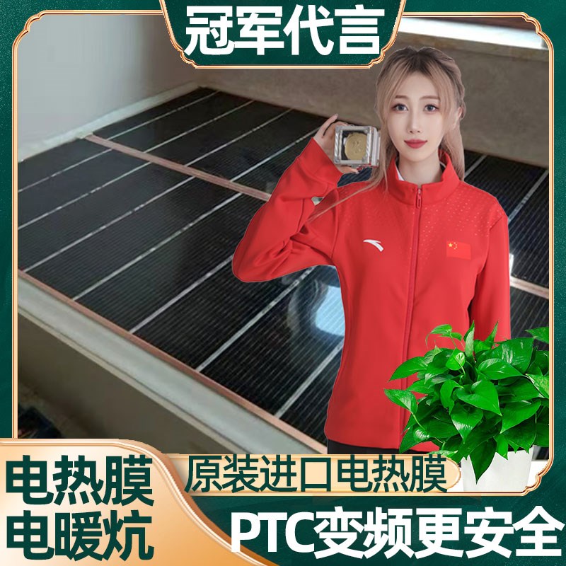 东北取暖石墨烯电热膜农村土炕家用电热炕板地暖发热片墙暖加热片
