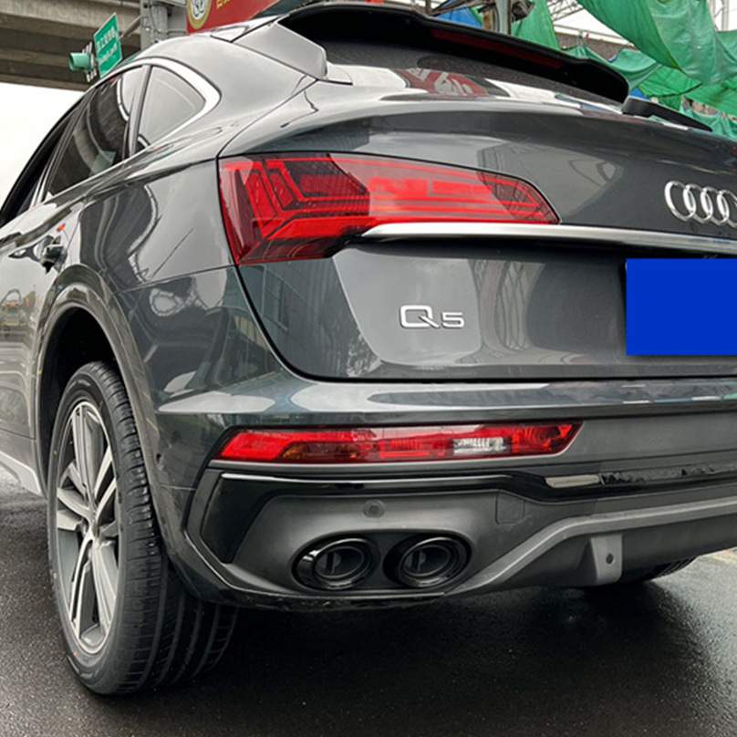 适用于奥迪Q5L轿跑款sportback改装SQ5尾唇尾喉21 22 23 24款Q5L