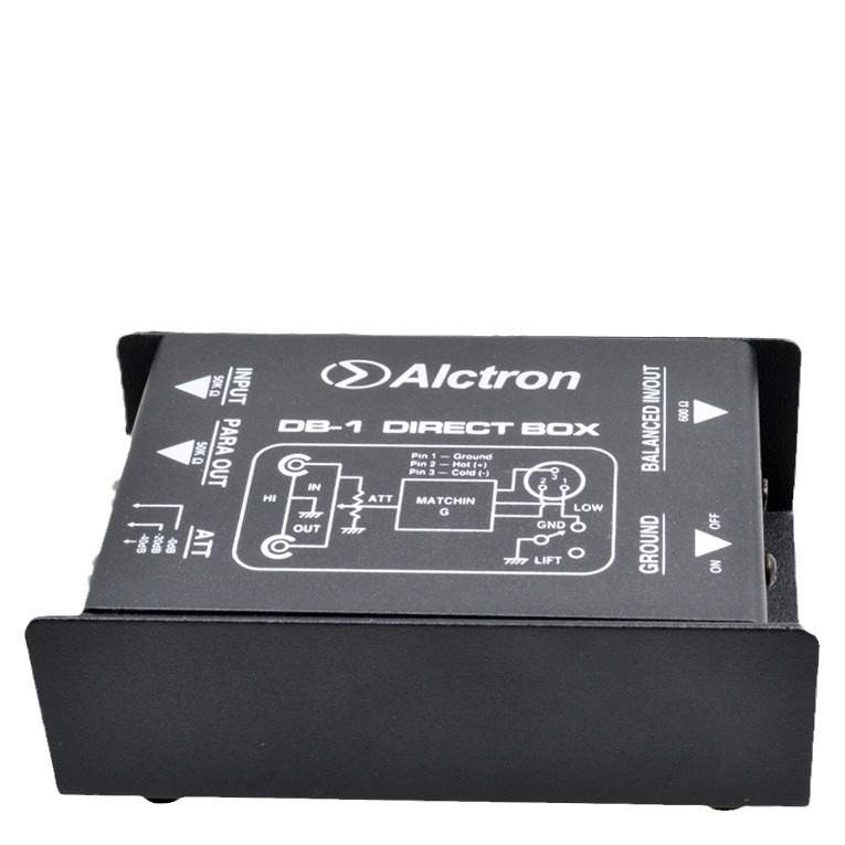 Alctron/爱克创 DB-1 阻抗变换器 DI BOX 舞台效果器DI DI盒