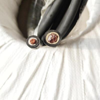 潜水泵电缆JHS单芯1芯*4610162535平方纯铜芯橡套橡胶线铜线