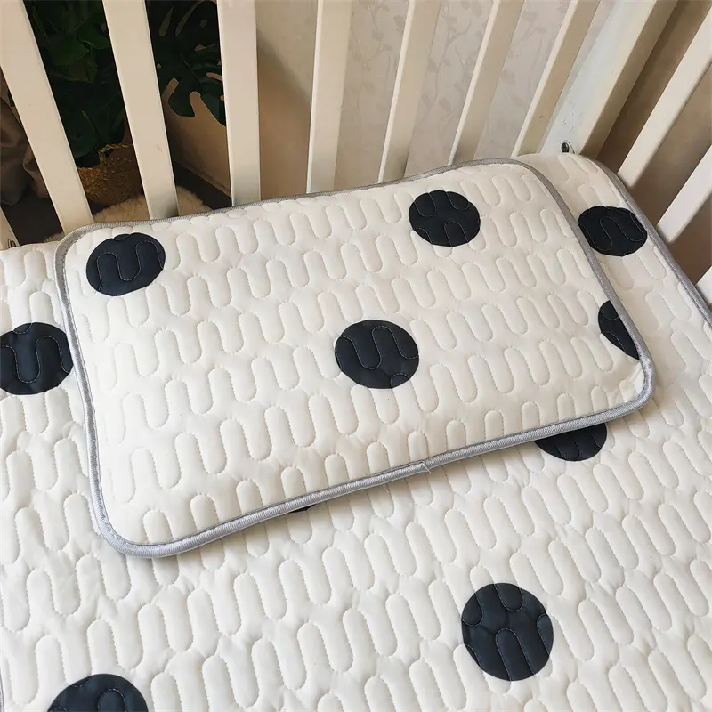 夏季冰丝枕套枕芯套乳胶枕席片藤感夏天凉席单人凉爽枕头套一对装