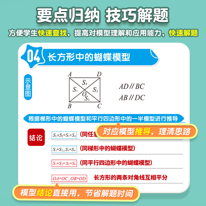 小学几何八大模型动画演示四五六年级小升初数学思维教辅